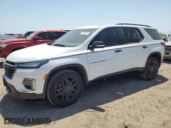 2024 Chevrolet Traverse with VIN 1GNESZKW2RJ138918, listed as a Copart auction lot 52618715 with 35,732 mi miles and Clean title. Bid and sale history available at DreamBid. Image 1.
