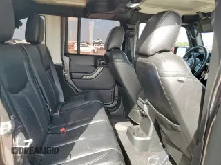 2017 Jeep Wrangler Unlimited Sport with VIN 1C4HJWDG6HL627015, listed as a Copart auction lot 63864755 with 113,443 mi miles and Salvage title. Bid and sale history available at DreamBid. Image 10.