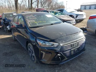 2019 Hyundai Ioniq SEL with VIN KMHC75LC1KU140559, listed as a IAAI auction lot 41823672 with 49,084 mi miles and . Bid and sale history available at DreamBid. Image 1.