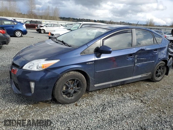 2015 Toyota Prius Four with VIN JTDKN3DU6F1939567, listed as a Copart auction lot 48897975 with 83,048 mi miles and Salvage Title. Bid and sale history available at carsss.com. Image 1.