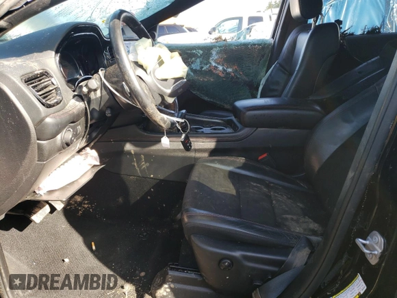 2021 Dodge Durango R/T with VIN 1C4SDJCTXMC520624, listed as a Copart auction lot 50588665 with 84,952 mi miles and Salvage Title. Bid and sale history available at DreamBid. Image 7.