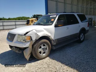 2004 Ford Expedition Eddie Bauer z VIN 1FMEU17W44LA73866, wystawiony jako Copart lot #57650275 z przebiegiem 358 399 mil mil oraz Szkoda całkowita • Salvage title. Historia ofert i sprzedaży dostępna na DreamBid. Obrazek 1.