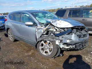 2019 Honda CR-V EX-L with VIN 7FARW2H82KE038737, listed as a IAAI auction lot 41519775 with 57,349 mi miles. Bid and sale history available at carsss.com. Image 1.
