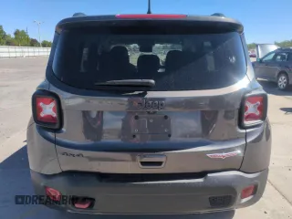 2021 Jeep Renegade Trailhawk with VIN ZACNJDC13MPM09881, listed as a Copart auction lot 57491455 with 24,668 mi miles and Salvage title. Bid and sale history available at DreamBid. Image 6.