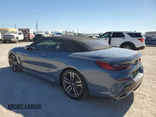 2021 BMW 8 Series 840i with VIN WBADZ2C00MCG13061, listed as a Copart auction lot 80051524 with 0 mi miles and Non Repairable. Bid and sale history available at carsss.com. Image 2.