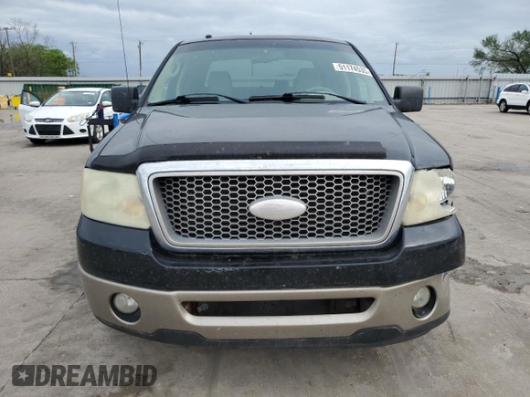 2006 Ford F-150 XLT with VIN 1FTPW12V36KD91489, listed as a Copart auction lot 51174535 with 140,008 mi miles and Salvage Title. Bid and sale history available at carsss.com. Image 5.