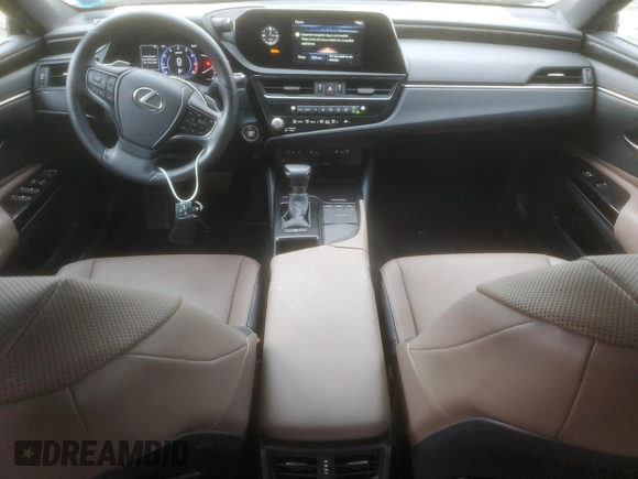 2022 Lexus ES 250 with VIN 58AD11D16NU009944, listed as a Copart auction lot 47650855 with 25,774 mi miles and Salvage title. Bid and sale history available at DreamBid. Image 8.