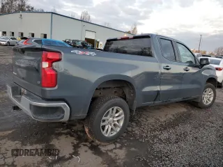 2021 Chevrolet Silverado 1500 LT with VIN 1GCRYDED4MZ249972, listed as a Copart auction lot 46192555 with 66,274 mi miles and Salvage Title. Bid and sale history available at DreamBid. Image 3.