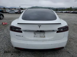 2016 Tesla Model S 70 with VIN 5YJSA1E16GF159310, listed as a Copart auction lot 53568125 with 146,531 mi miles and Salvage title. Bid and sale history available at DreamBid. Image 6.