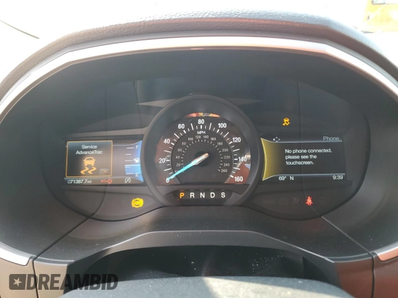 2020 Ford Edge SEL с VIN 2FMPK3J97LBB58552, выставлен на аукционе Copart как лот 58472995 с пробегом 71 387 миль миль и Списание • Salvage title. История ставок и продаж доступна на DreamBid. Изображение 9.