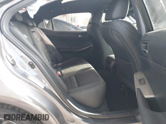 2015 Lexus IS with VIN JTHBF1D24F5077022, listed as a IAAI auction lot 41186330 with 66,969 mi miles and . Bid and sale history available at carsss.com. Image 8.