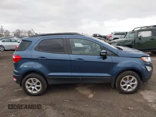 2022 Ford EcoSport SE with VIN MAJ6S3GL3NC469553, listed as a IAAI auction lot 41854545 with 40,339 mi miles and . Bid and sale history available at DreamBid. Image 13.