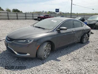 2015 Chrysler 200 Limited with VIN 1C3CCCAB2FN753146, listed as a Copart auction lot 50950125 with 369,499 mi miles and Salvage Title. Bid and sale history available at carsss.com. Image 1.