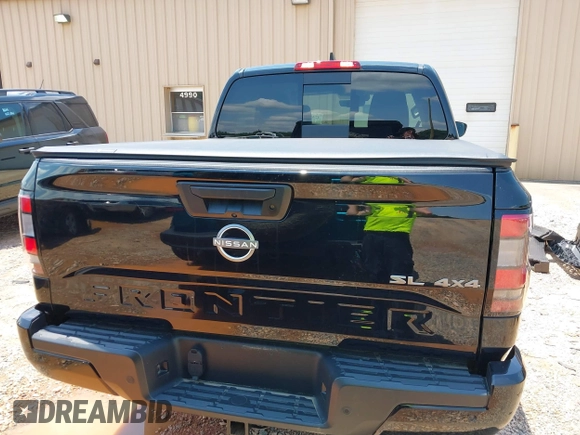 2024 Nissan Frontier Pro-4X with VIN 1N6ED1EK3RN604083, listed as a IAAI auction lot 42479714 with 5,187 mi miles and . Bid and sale history available at DreamBid. Image 16.