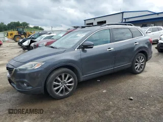 2015 Mazda CX-9 Grand Touring with VIN JM3TB3DA3F0466243, listed as a Copart auction lot 59159555 with 115,895 mi miles and Clean title. Bid and sale history available at DreamBid. Image 1.