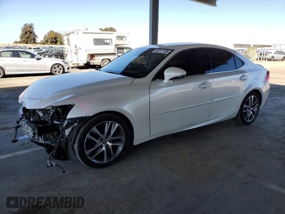 2020 Lexus IS 300 with VIN JTHDA1D27L5108881, listed as a Copart auction lot 46717135 with 41,560 mi miles and Salvage title. Bid and sale history available at DreamBid. Image 1.