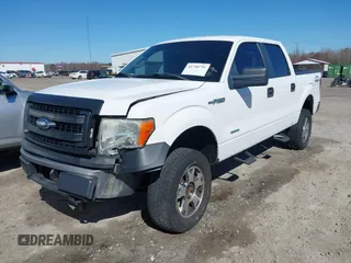 2013 Ford F-150 XL with VIN 1FTFW1ET7DKF33281, listed as a IAAI auction lot 41740736 with 205,677 mi miles. Bid and sale history available at carsss.com. Image 2.