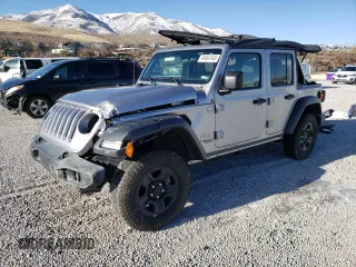 2019 Jeep Wrangler Unlimited Sport with VIN 1C4HJXDG9KW561720, listed as a Copart auction lot 44467445 with 69,290 mi miles and Salvage title. Bid and sale history available at DreamBid. Image 1.