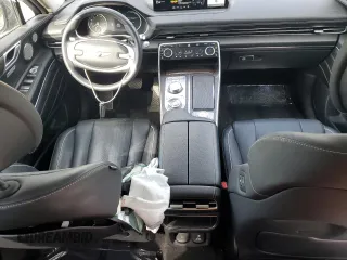 2023 Genesis GV80 with VIN KMUHBDSB4PU107507, listed as a Copart auction lot 54907715 with 89,970 mi miles and Salvage title. Bid and sale history available at DreamBid. Image 8.