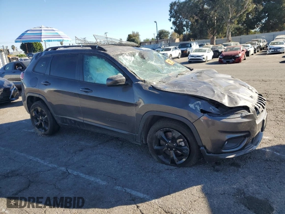2021 Jeep Cherokee Latitude Plus with VIN 1C4PJLLB7MD226951, listed as a Copart auction lot 79873404 with Not provided miles and Salvage title. Bid and sale history available at DreamBid. Image 4.