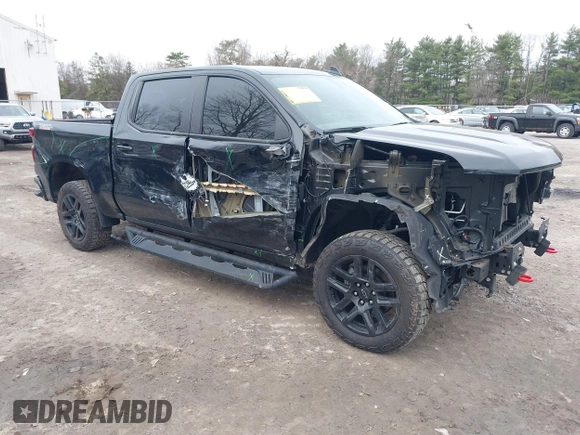 2021 Chevrolet Silverado 1500 LT Trail Boss with VIN 1GCPYFED8MZ374511, listed as a IAAI auction lot 41836003 with 53,161 mi miles and . Bid and sale history available at DreamBid. Image 1.