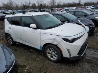 2023 Kia Soul LX with VIN KNDJ23AUXP7851208, listed as a Copart auction lot 45886345 with 55,787 mi miles and Salvage Title. Bid and sale history available at DreamBid. Image 4.