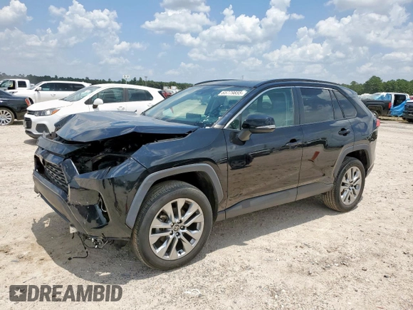 2022 Toyota RAV4 XLE Premium with VIN 2T3A1RFVXNC310217, listed as a Copart auction lot 65779855 with 31,626 mi miles and Salvage title. Bid and sale history available at DreamBid. Image 1.