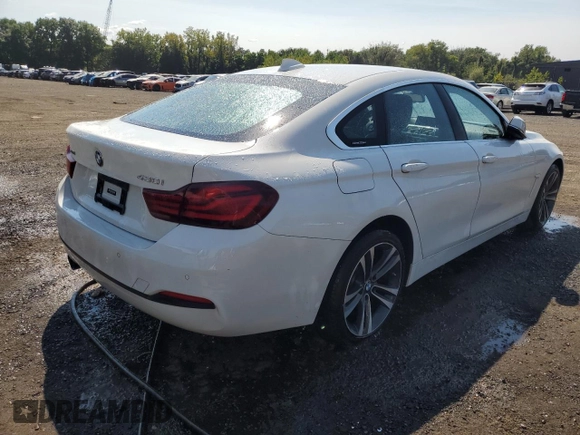 2020 BMW 4 Series 430i xDrive with VIN WBA4J3C01LCD21785, listed as a Copart auction lot 69656414 with 54,460 mi miles and Salvage title. Bid and sale history available at DreamBid. Image 3.