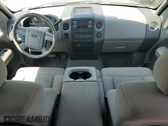 2008 Ford F-150 STX with VIN 1FTRX12W58FC17160, listed as a Copart auction lot 58375045 with 133,976 mi miles and Salvage title. Bid and sale history available at DreamBid. Image 8.