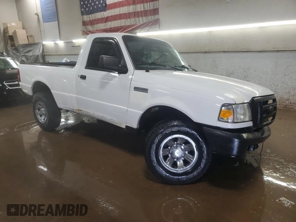 2008 Ford Ranger XL with VIN 1FTYR10D48PA89379, listed as a Copart auction lot 50508665 with 199,246 mi miles and Salvage Title. Bid and sale history available at carsss.com. Image 4.