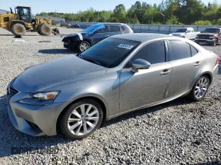 2015 Lexus IS 250 with VIN JTHBF1D27F5077712, listed as a Copart auction lot 52624375 with 135,980 mi miles and Salvage Title. Bid and sale history available at carsss.com. Image 1.