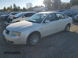 2002 Audi A6 3.0L with VIN WAULT54B62N043421, listed as a Copart auction lot 79695004 with 142,457 mi miles and Clean Title. Bid and sale history available at carsss.com. Image 1.
