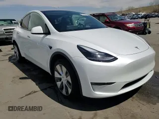 2022 Tesla Model Y Long Range with VIN 7SAYGAEE4NF534588, listed as a Copart auction lot 53274995 with 20,768 mi miles and Salvage Title. Bid and sale history available at DreamBid. Image 15.