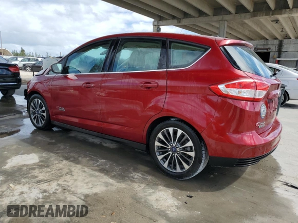 2017 Ford C-Max Energi Titanium with VIN 1FADP5FU4HL109002, listed as a Copart auction lot 73577673 with 31,155 mi miles. Bid and sale history available at carsss.com. Image 2.