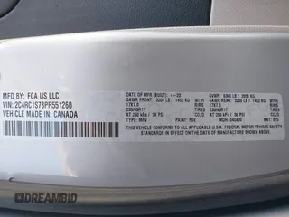 2023 Chrysler Pacifica Hybrid Limited with VIN 2C4RC1S78PR551260, listed as a IAAI auction lot 41992752 with 55,136 mi miles and . Bid and sale history available at DreamBid. Image 9.