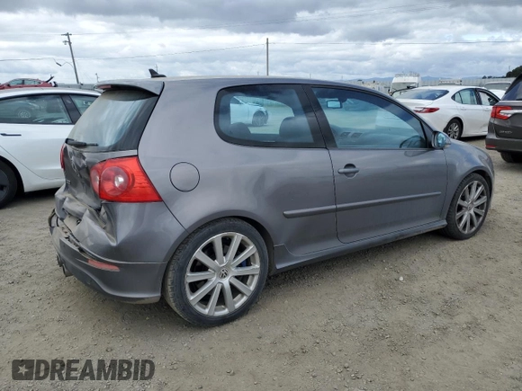 2008 Volkswagen R32 with VIN WVWKC71K28W019215, listed as a Copart auction lot 54602925 with 157,491 mi miles and Salvage Title. Bid and sale history available at DreamBid. Image 3.
