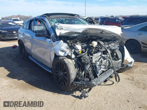2019 Mercedes-Benz GLE 43 AMG with VIN 4JGED6EB8KA155654, listed as a IAAI auction lot 41334185 with Not provided miles and . Bid and sale history available at DreamBid. Image 1.