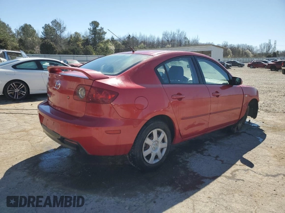 2005 Mazda 3 i with VIN JM1BK12F651269213, listed as a Copart auction lot 48745855 with 134,999 mi miles and Salvage Title. Bid and sale history available at DreamBid. Image 3.