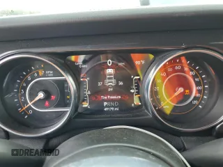 2021 Jeep Wrangler Unlimited Sahara с VIN 1C4HJXEG2MW729537, выставлен на аукционе Copart как лот 57131645 с пробегом 49 179 миль миль и Списание • Salvage title. История ставок и продаж доступна на DreamBid. Изображение 9.