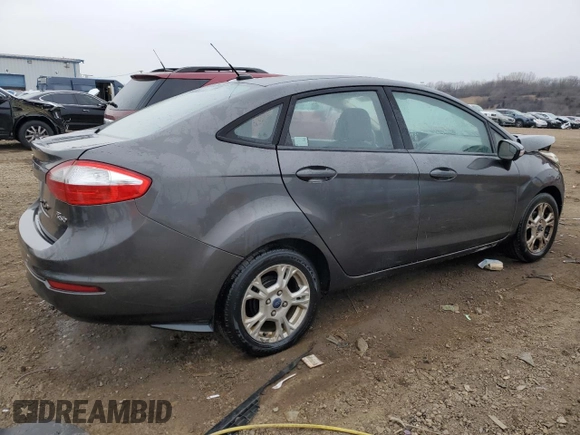 2015 Ford Fiesta SE with VIN 3FADP4BJ6FM163614, listed as a Copart auction lot 85713274 with 107,111 mi miles and Salvage Title. Bid and sale history available at carsss.com. Image 3.