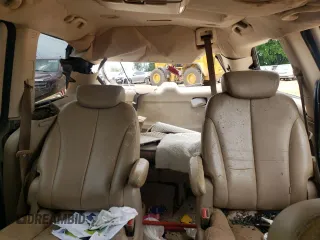2008 Kia Sedona EX with VIN KNDMB233286203686, listed as a Copart auction lot 55553794 with 0 mi miles and Salvage Title. Bid and sale history available at carsss.com. Image 10.