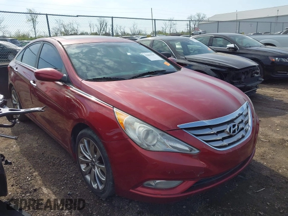 2012 Hyundai Sonata 2.4L Limited PZEV with VIN 5NPEC4AC0CH444533, listed as a IAAI auction lot 42065047 with 162,624 mi miles. Bid and sale history available at carsss.com. Image 1.