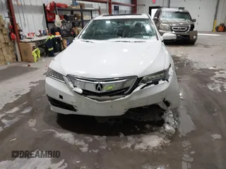 2016 Acura TLX with VIN 19UUB1F32GA015947, listed as a IAAI auction lot 41495180 with 101,789 mi miles. Bid and sale history available at carsss.com. Image 6.