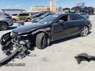 2014 Mercedes-Benz CLS-Class CLS 550 with VIN WDDLJ9BB4EA098065, listed as a Copart auction lot 49495495 with 178,685 mi miles and Salvage Title. Bid and sale history available at carsss.com. Image 1.