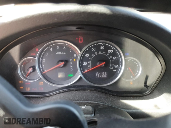2006 Subaru Legacy Outback Limited with VIN 4S4BP62C067351291, listed as a Copart auction lot 53872395 with 64,306 mi miles and Non repairable. Bid and sale history available at DreamBid. Image 9.