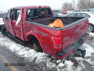 2017 Ford F-150 XL with VIN 1FTEW1EG5HFC70270, listed as a IAAI auction lot 41583973 with 1 mi miles. Bid and sale history available at carsss.com. Image 3.