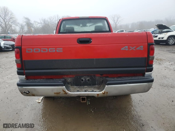 1997 Dodge Ram 1500 with VIN 1B7HF16Z5VJ519902, listed as a Copart auction lot 86356134 with 191,147 mi miles and Salvage Title. Bid and sale history available at carsss.com. Image 6.