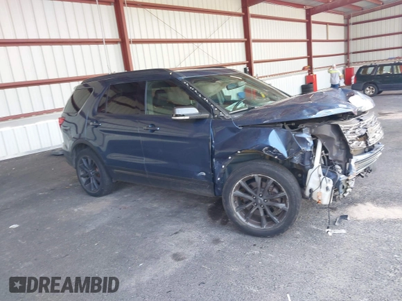 2018 Ford Explorer XLT z VIN 1FM5K8D81JGA62283, wystawiony jako IAAI lot #39962420 z przebiegiem 132 222 mil mil oraz . Historia ofert i sprzedaży dostępna na DreamBid. Obrazek 1.