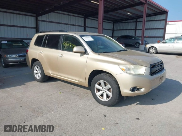 2008 Toyota Highlander z VIN JTEES41A482068313, wystawiony jako IAAI lot #41973917 z przebiegiem 262 396 mil mil oraz . Historia ofert i sprzedaży dostępna na DreamBid. Obrazek 1.