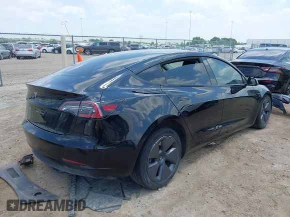 2023 Tesla Model 3 with VIN 5YJ3E1EA8PF454210, listed as a IAAI auction lot 42326822 with 43,200 mi miles and . Bid and sale history available at DreamBid. Image 4.